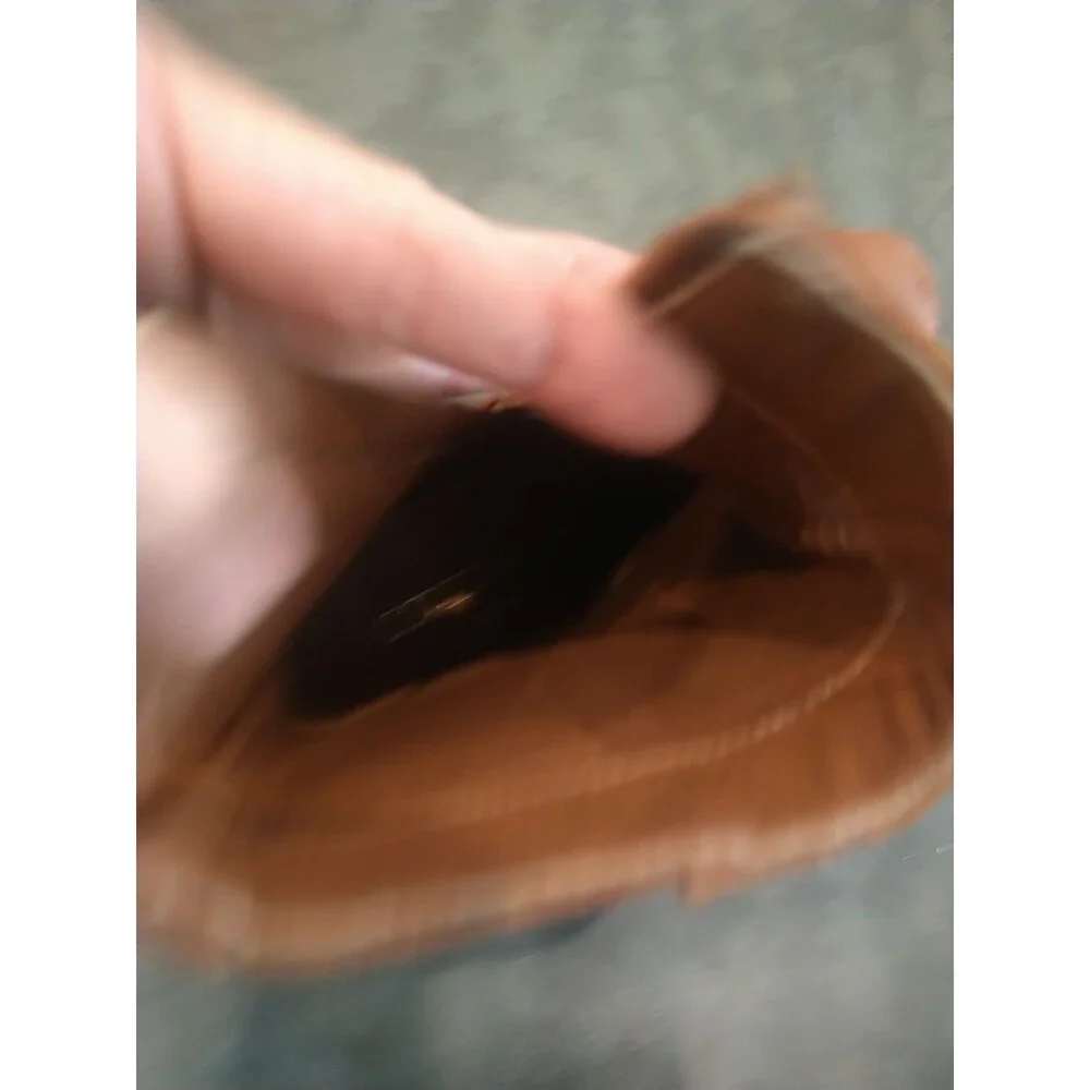 Coconuts Elsa Faux Leather Boots Sz 8 Brown Cottage Core Boho Cozy